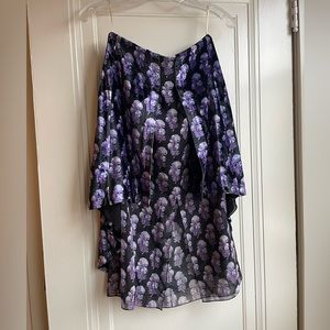 Black and purple Chloé skirt like new